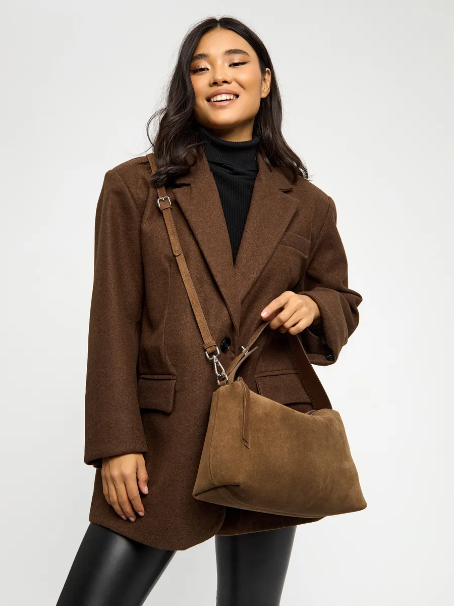 Genuine Leather Shoulder Bag – Austin