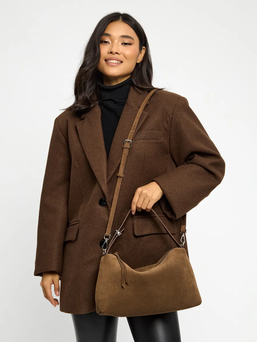 Genuine Leather Shoulder Bag – Austin