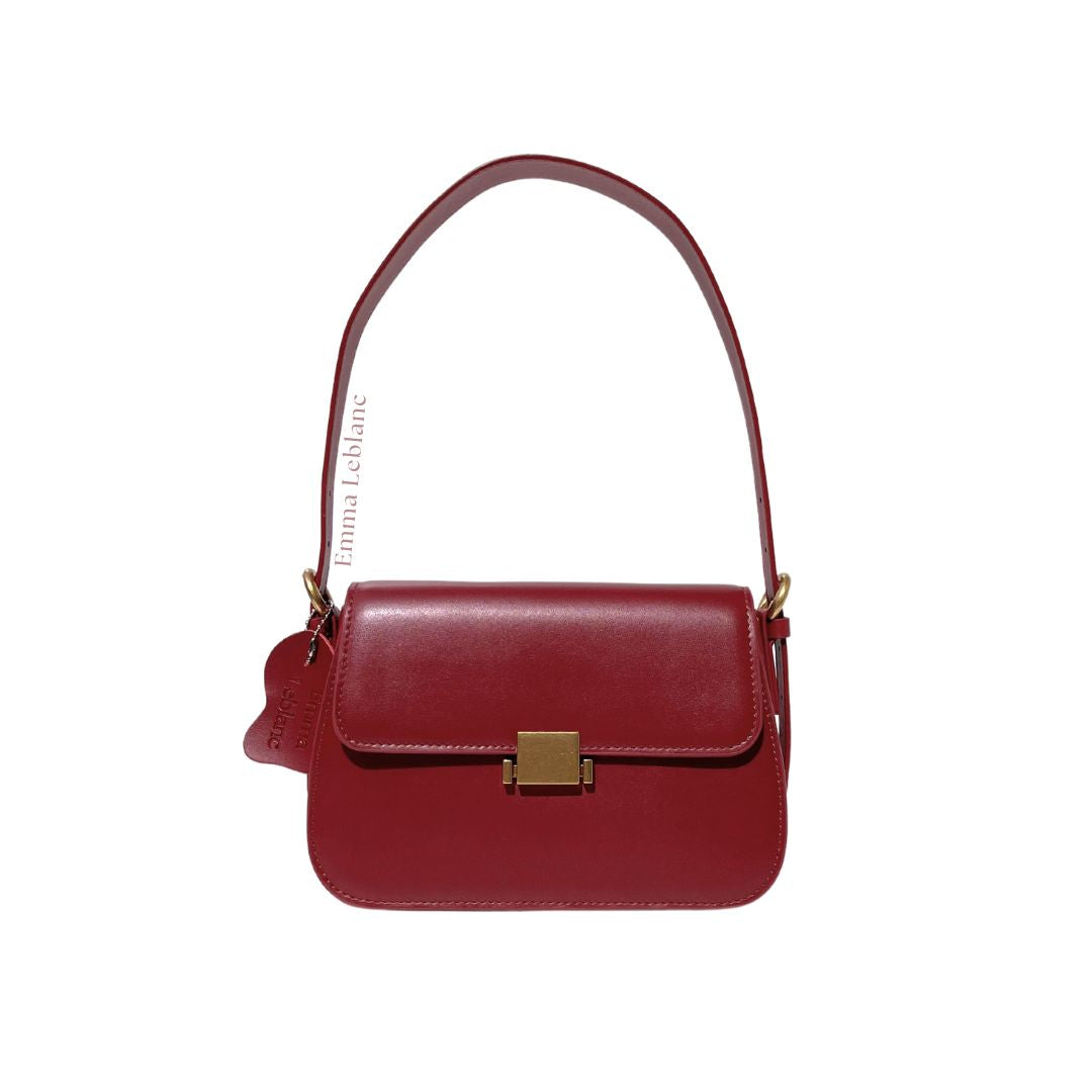 Genuine Leather Crossbody Bag – Camille