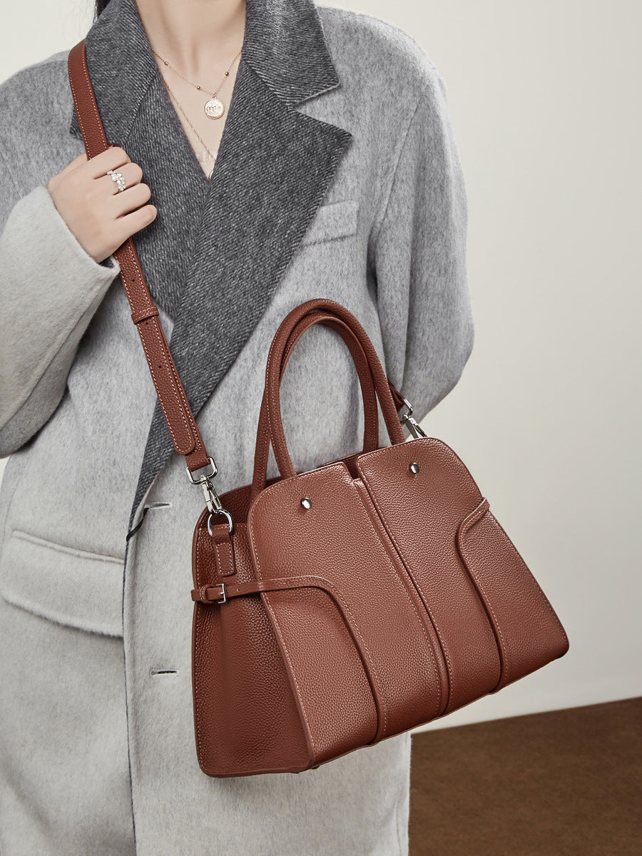 Genuine Leather Tote Bag – Mavie