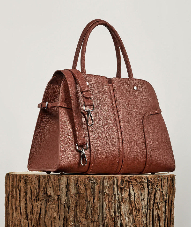 Genuine Leather Tote Bag – Mavie