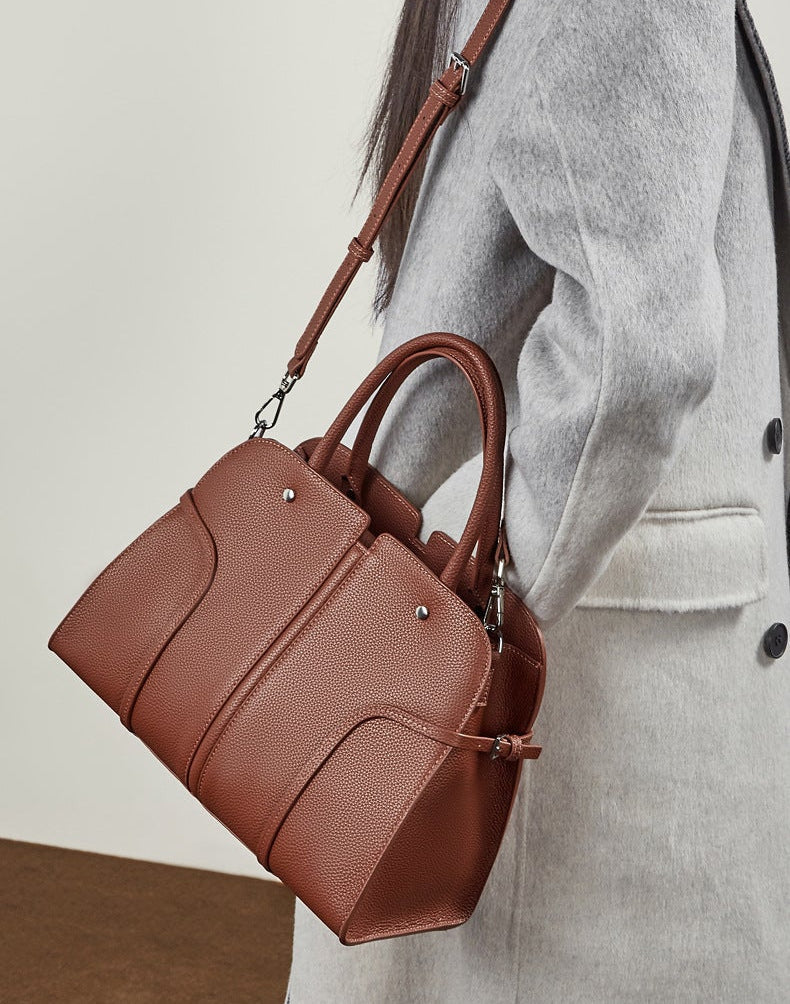 Genuine Leather Tote Bag – Mavie