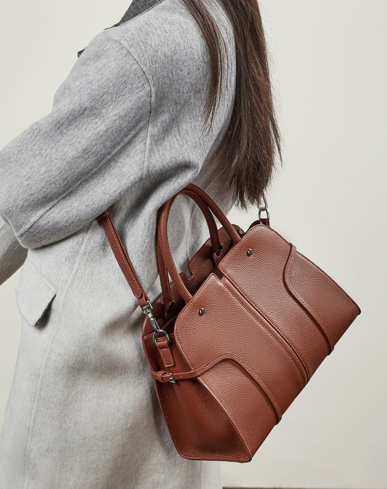 Genuine Leather Tote Bag – Mavie