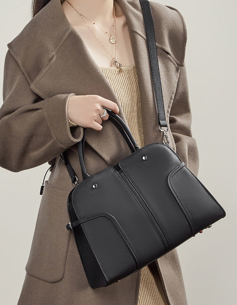 Genuine Leather Tote Bag – Mavie