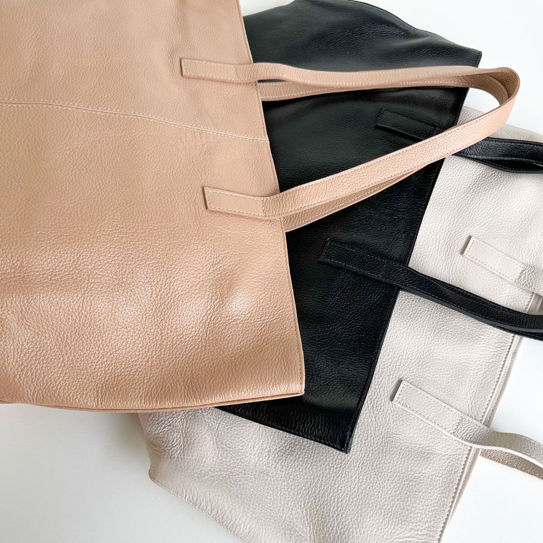 Genuine Leather Tote Bag – Layla