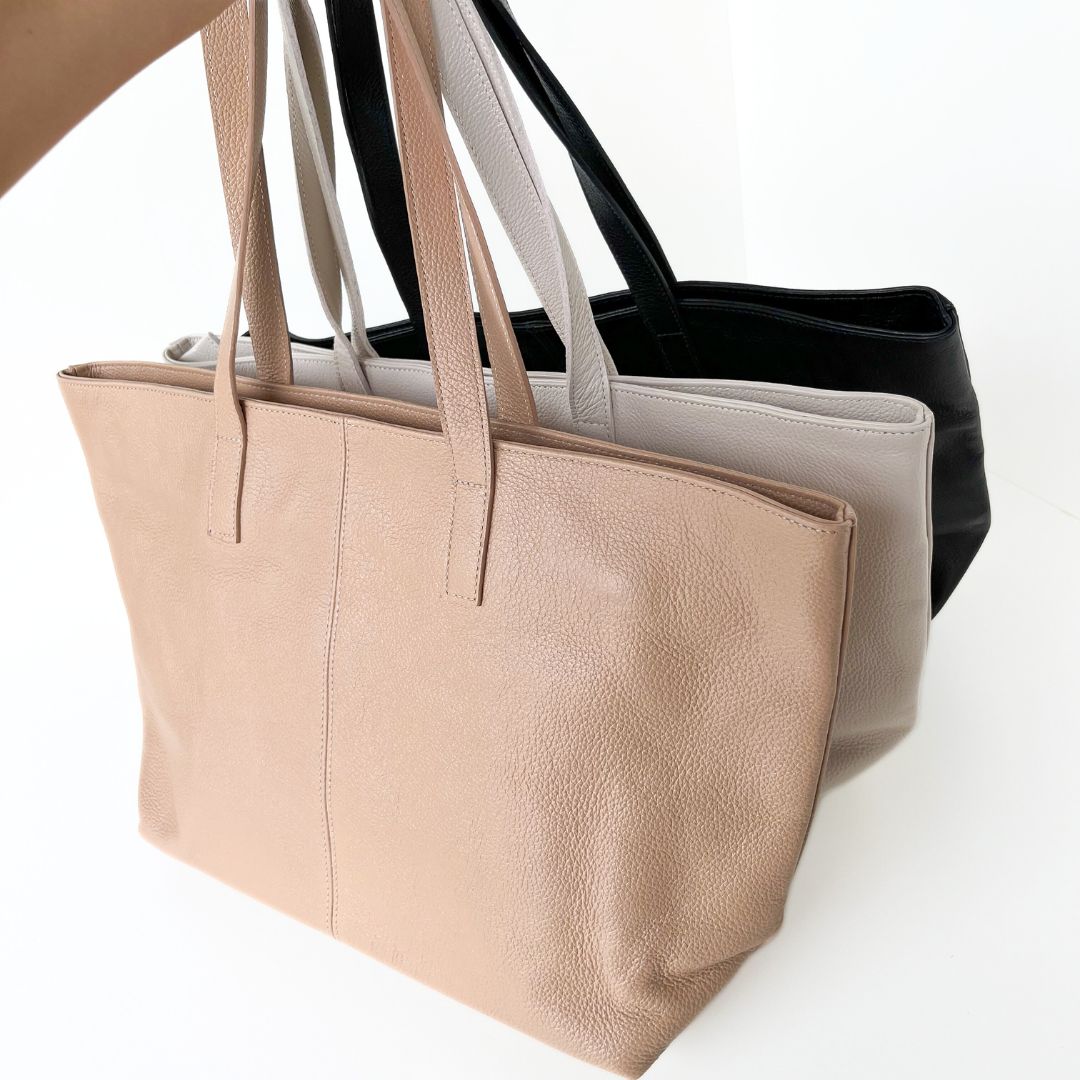 Genuine Leather Tote Bag – Layla