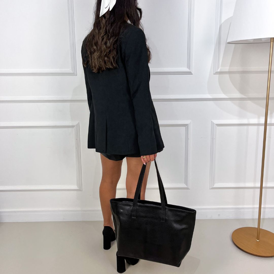 Genuine Leather Tote Bag – Layla