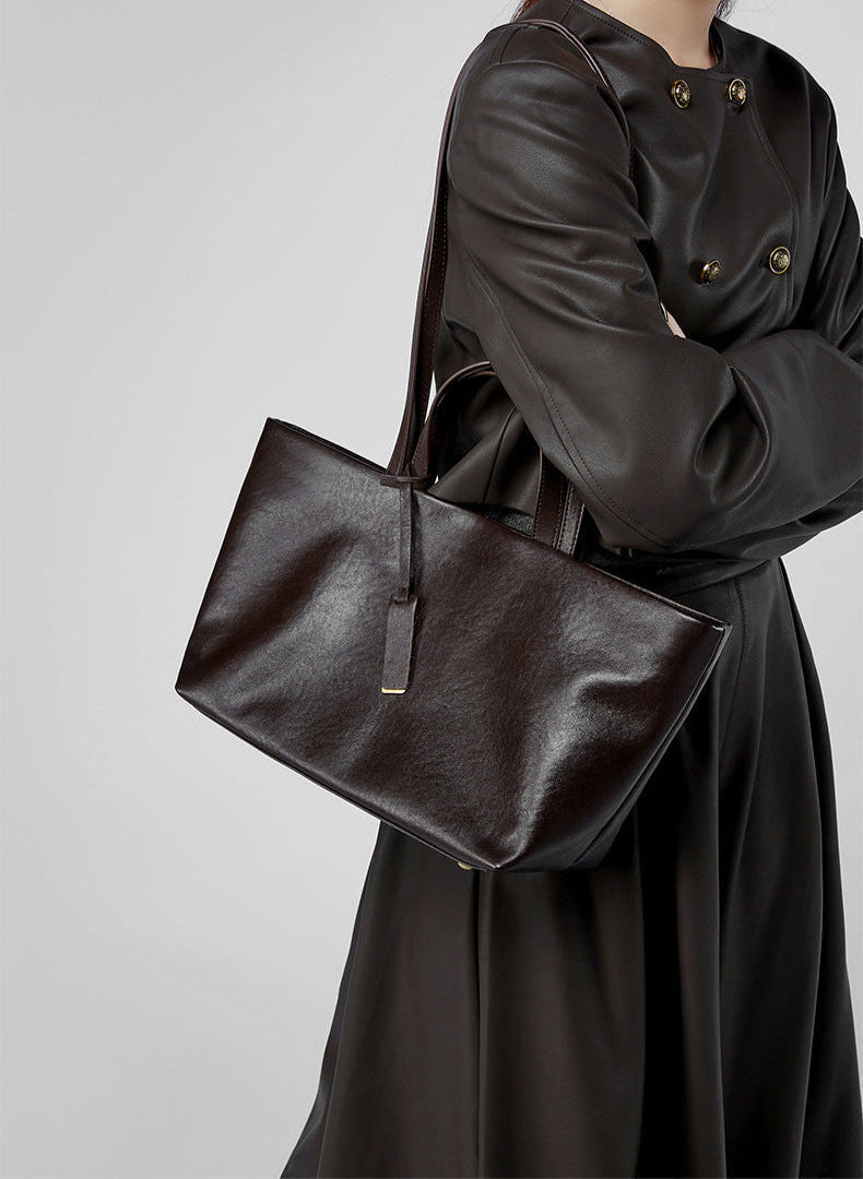 Genuine Leather Tote Bag – Sydney