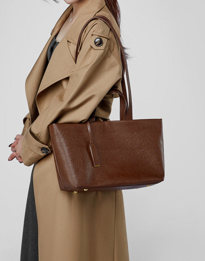 Genuine Leather Tote Bag – Sydney