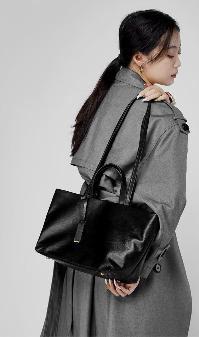 Genuine Leather Tote Bag – Sydney