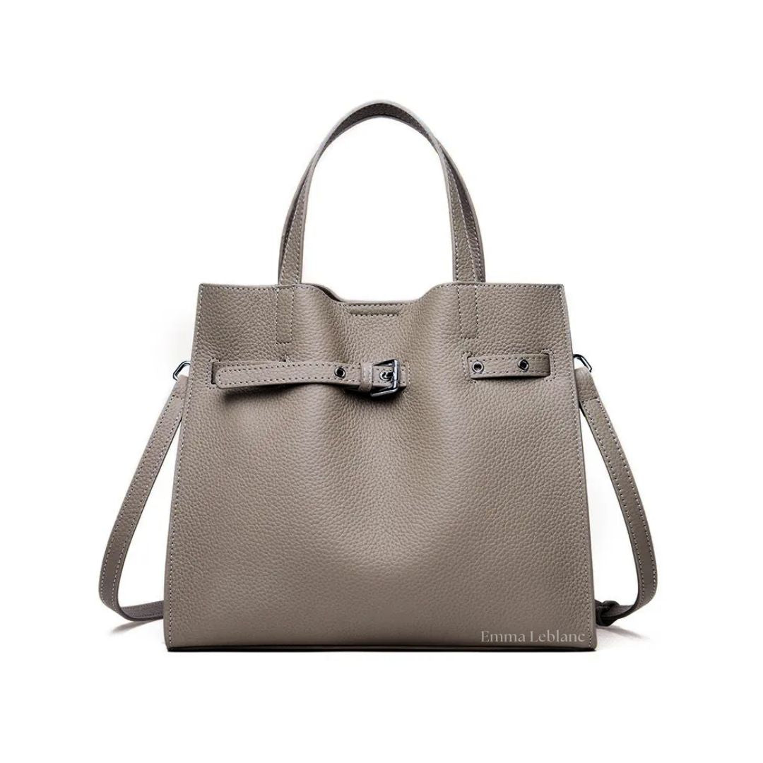 Genuine Leather Tote Bag – Milão
