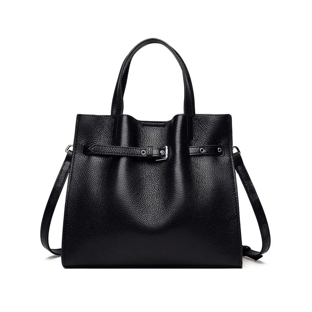 Genuine Leather Tote Bag – Milão