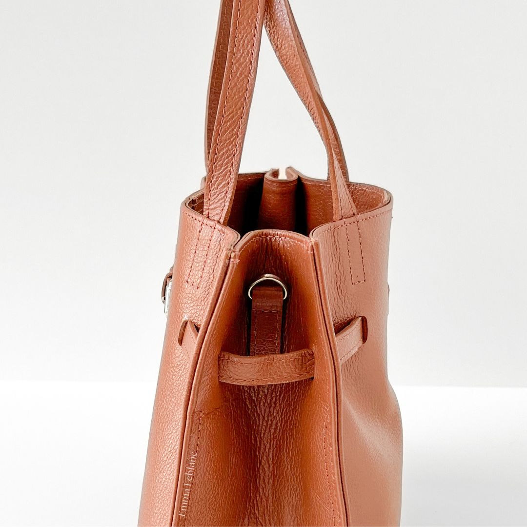 Genuine Leather Tote Bag – Milão