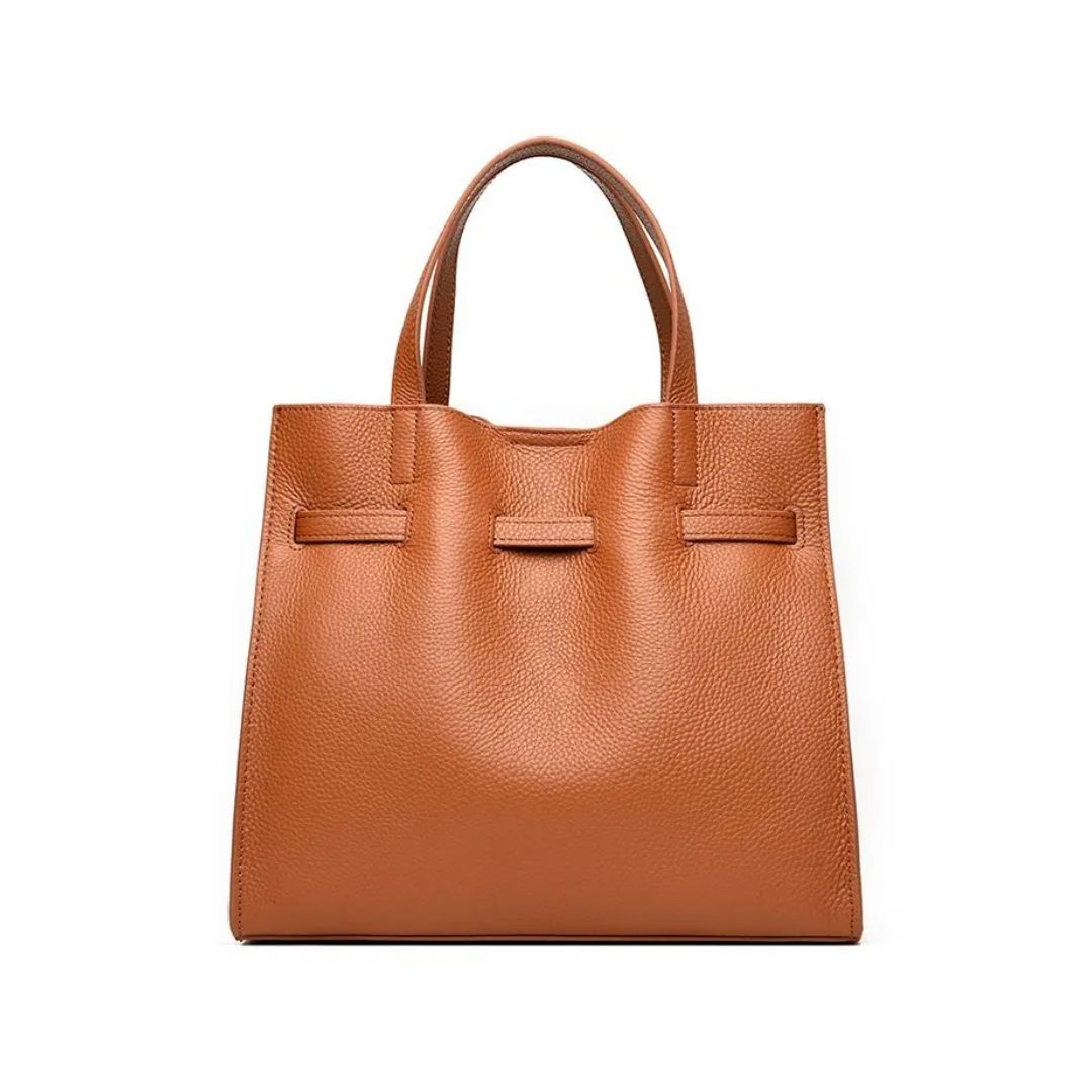 Genuine Leather Tote Bag – Milão