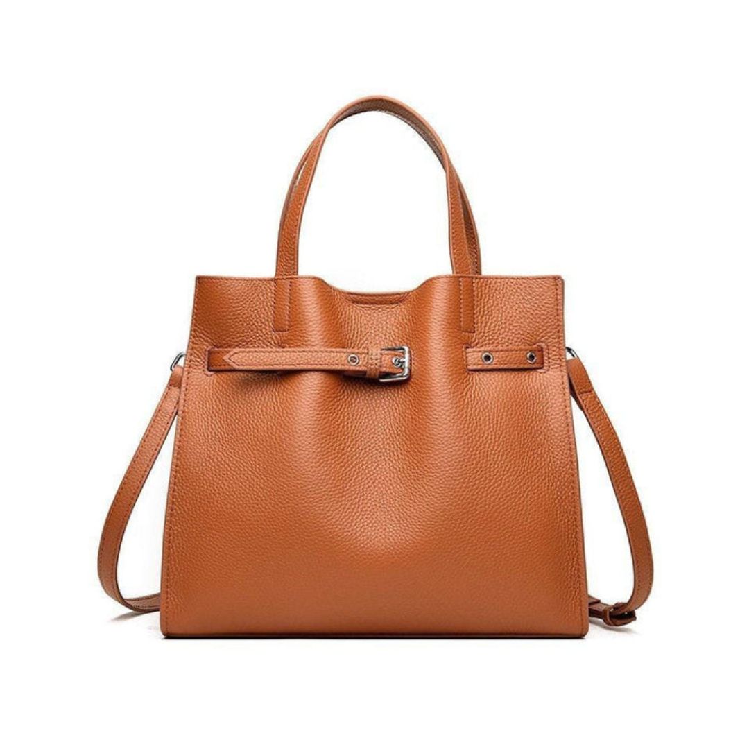 Genuine Leather Tote Bag – Milão