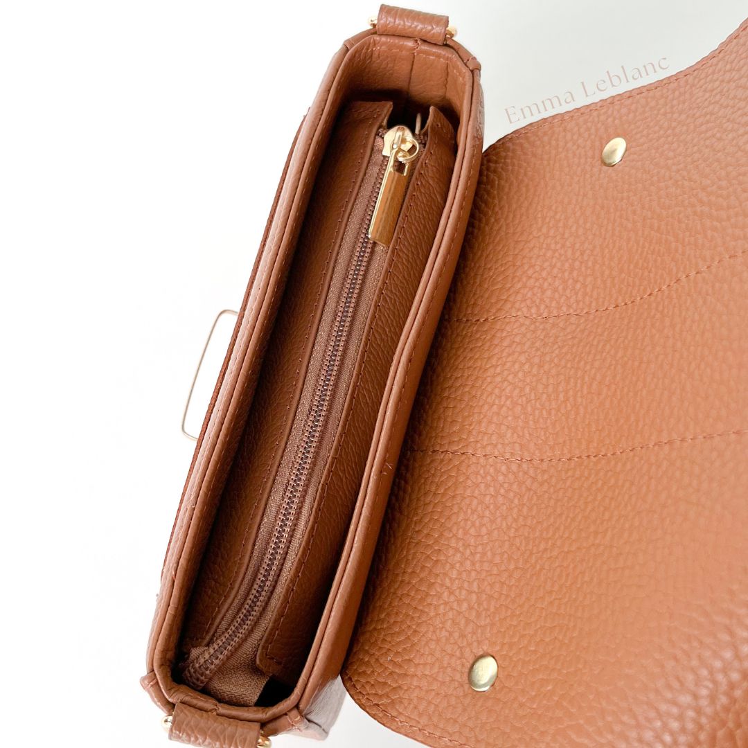 Genuine Leather Crossbody Bag – Sophie
