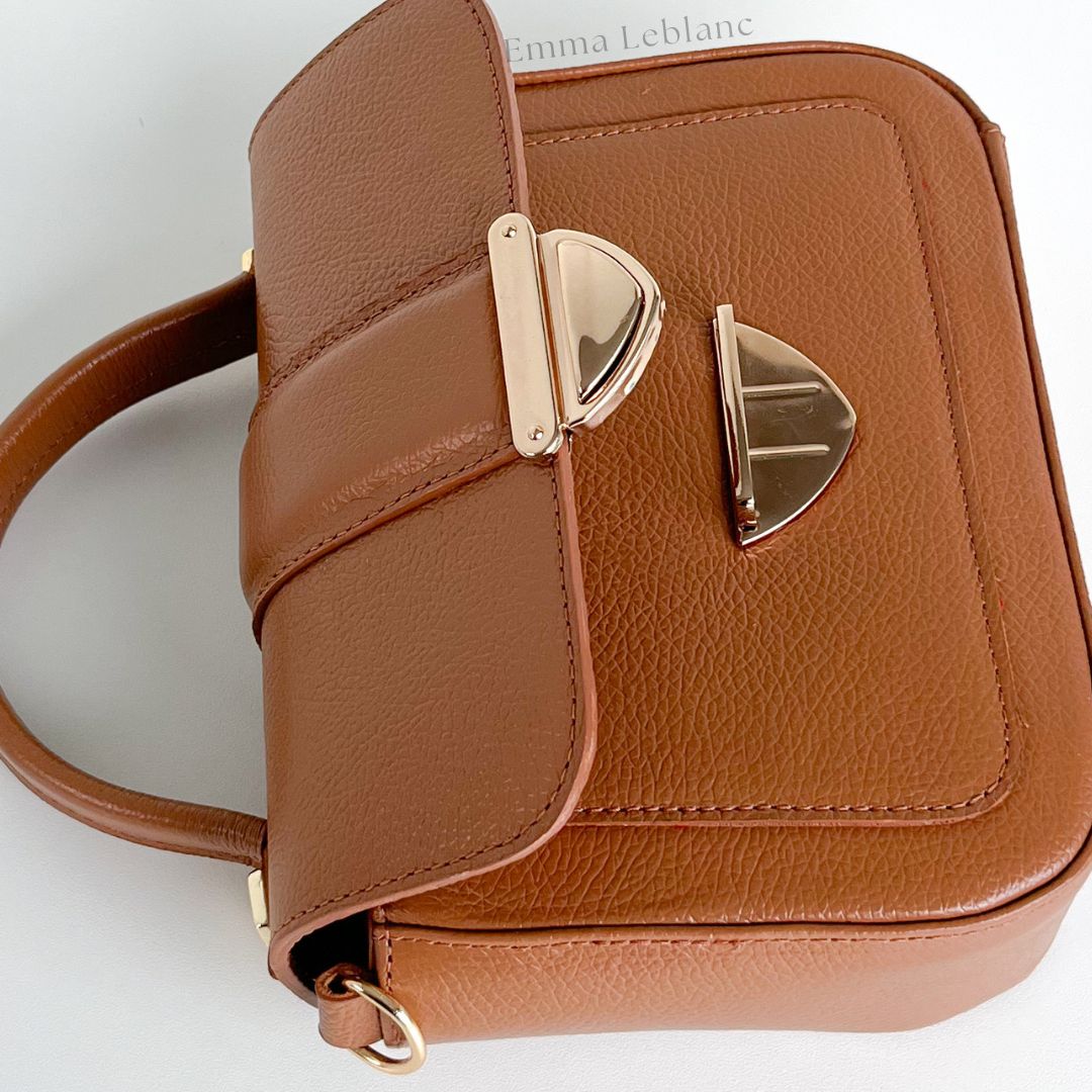Genuine Leather Crossbody Bag – Sophie