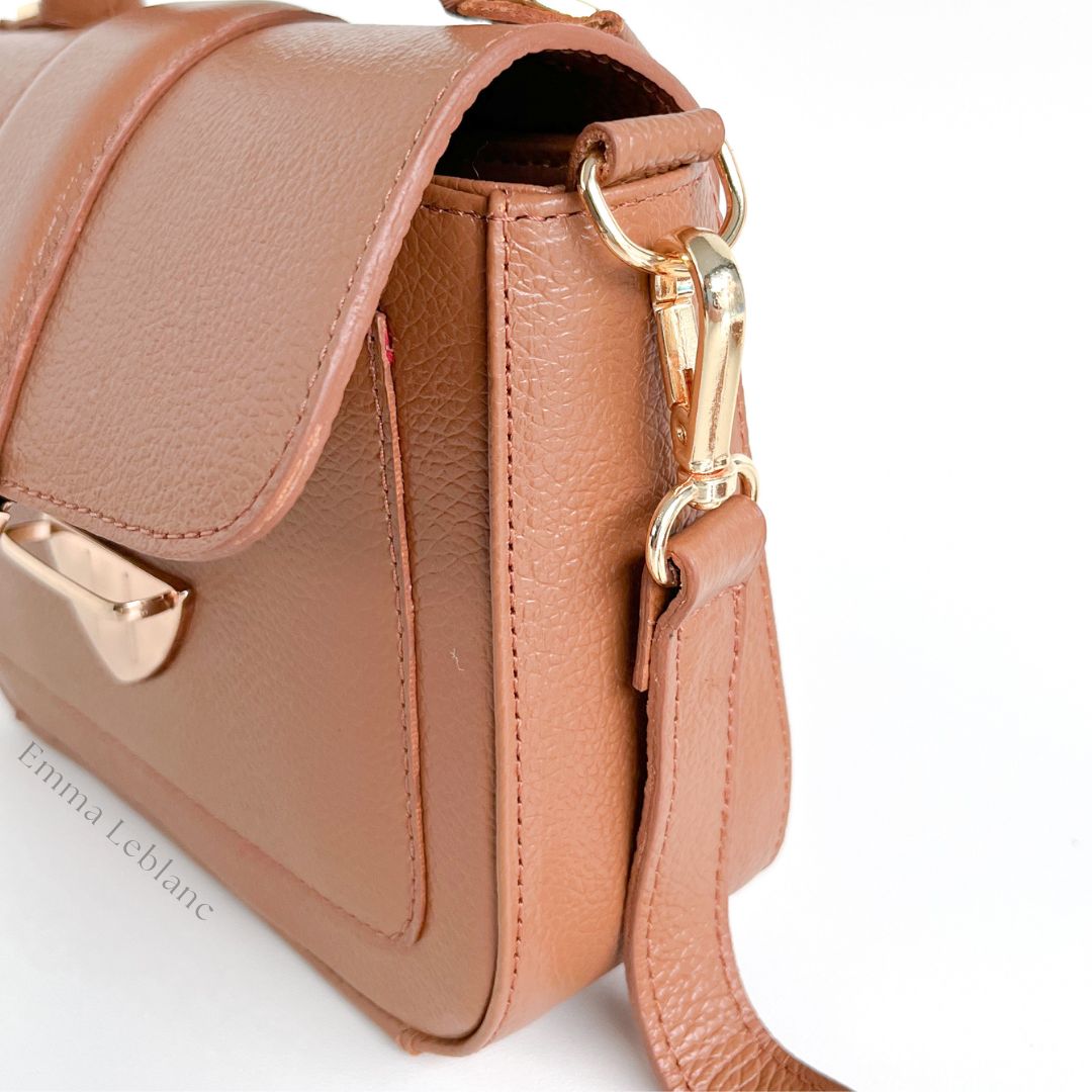 Genuine Leather Crossbody Bag – Sophie