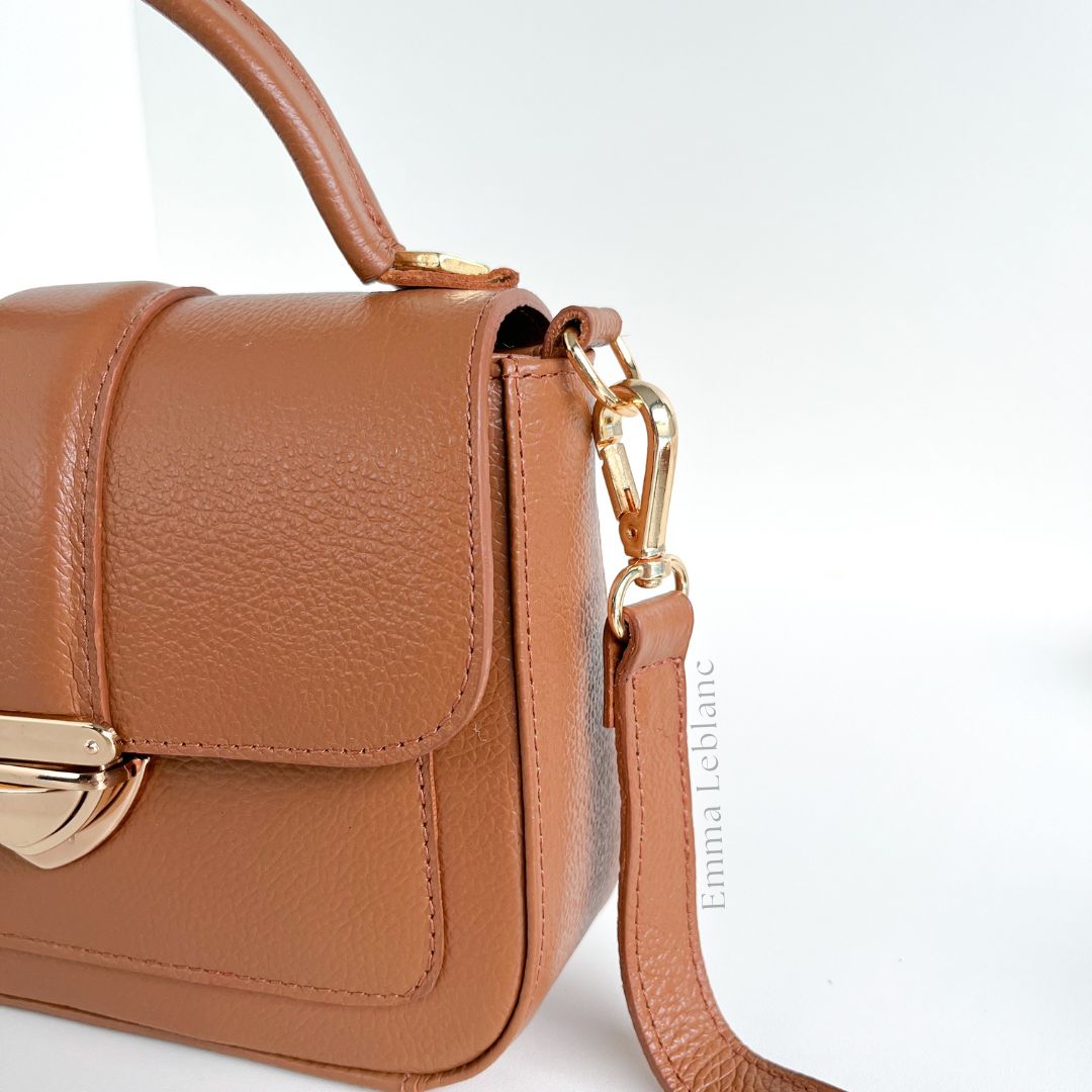 Genuine Leather Crossbody Bag – Sophie