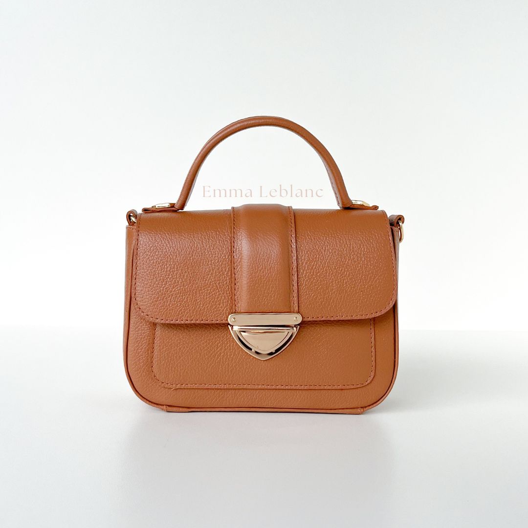 Genuine Leather Crossbody Bag – Sophie