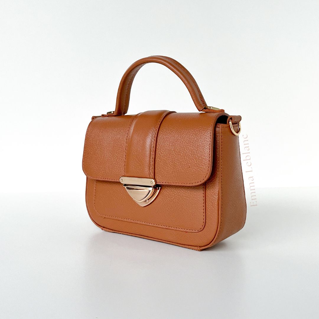 Genuine Leather Crossbody Bag – Sophie
