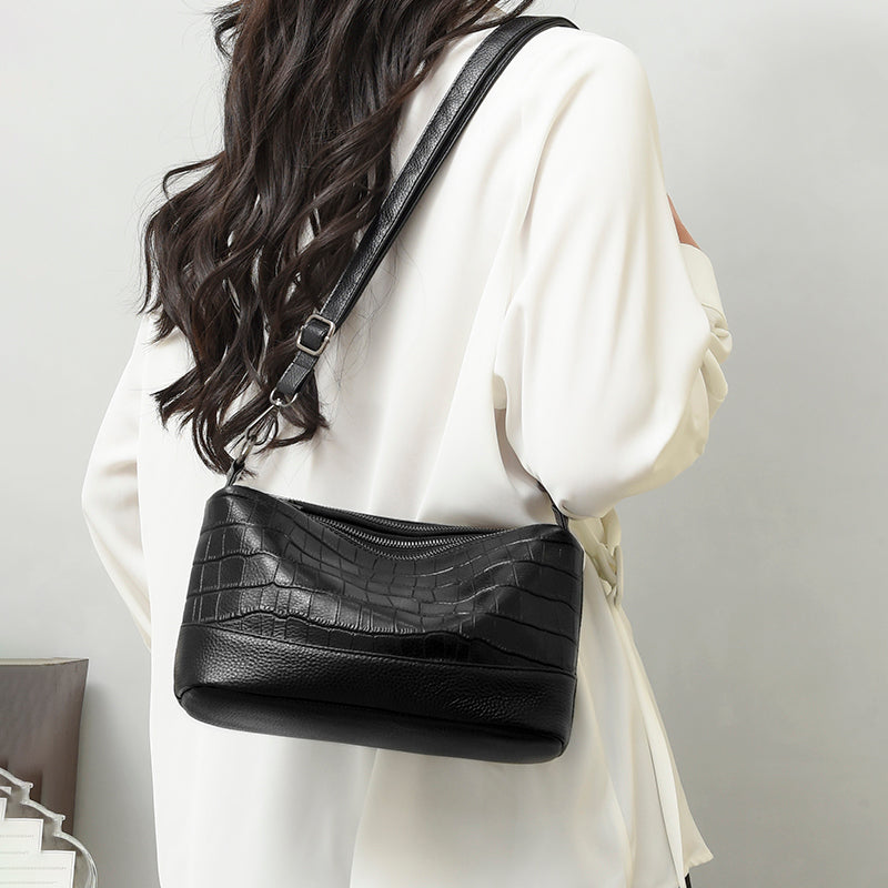 Genuine Leather Small Crossbody Bag – Lexi