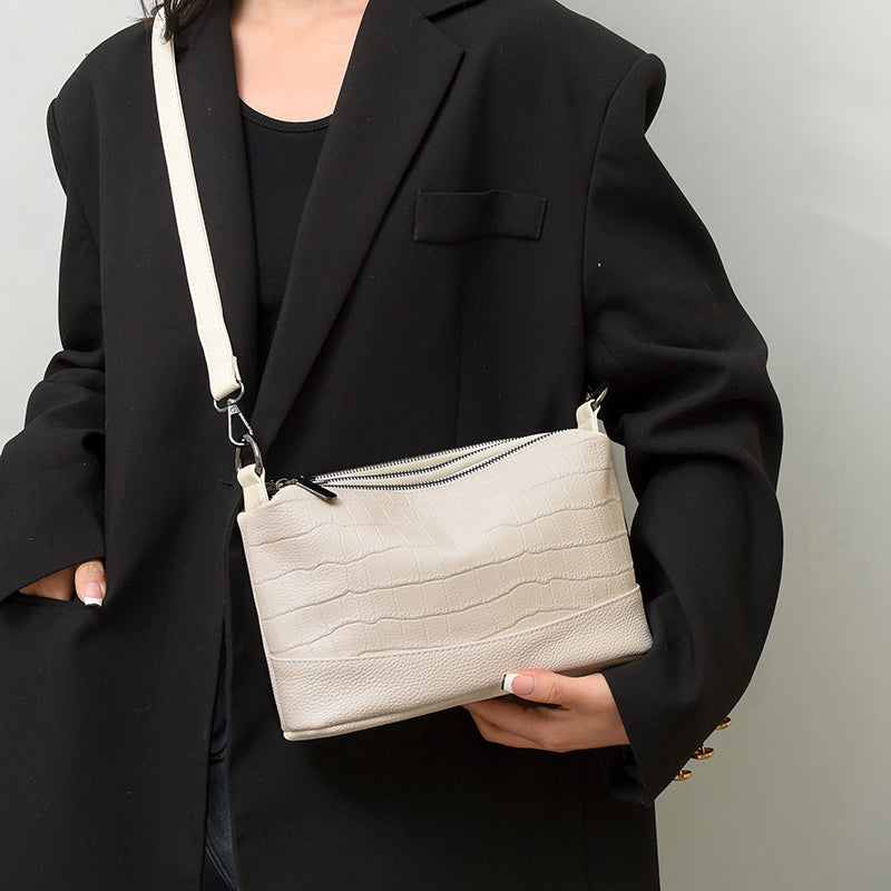 Genuine Leather Small Crossbody Bag – Lexi