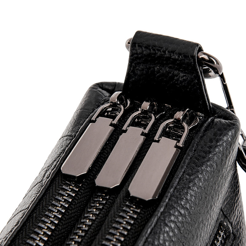 Genuine Leather Small Crossbody Bag – Lexi