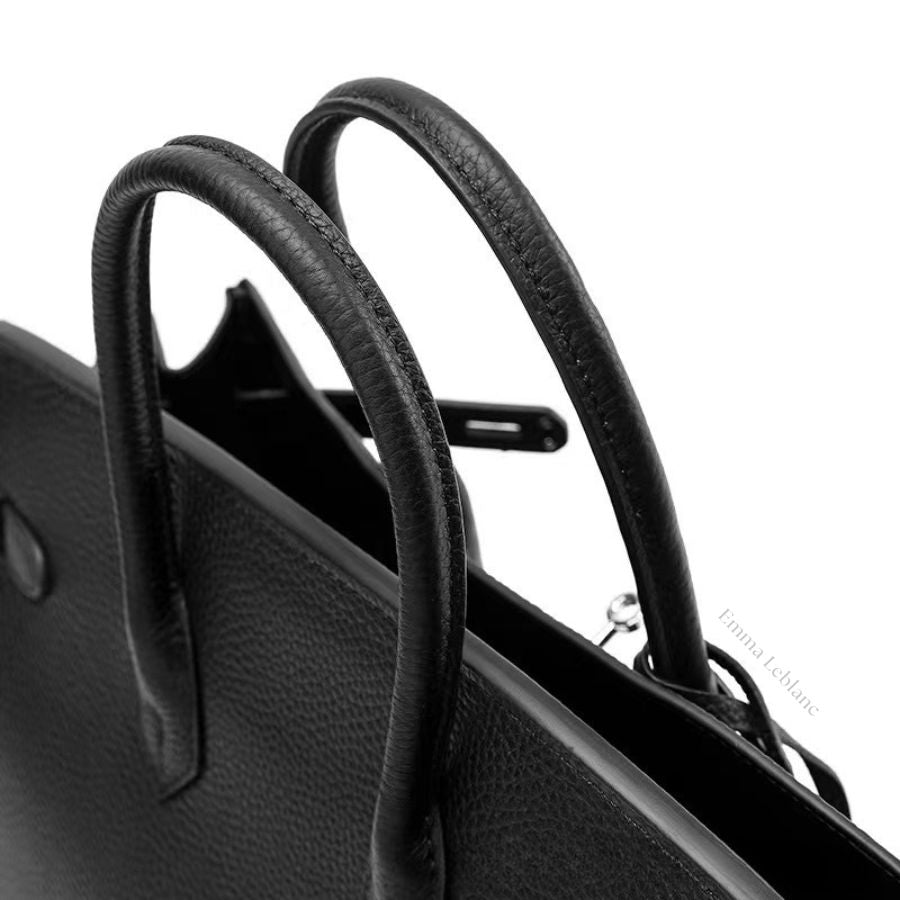 Genuine Leather Bag – Prata