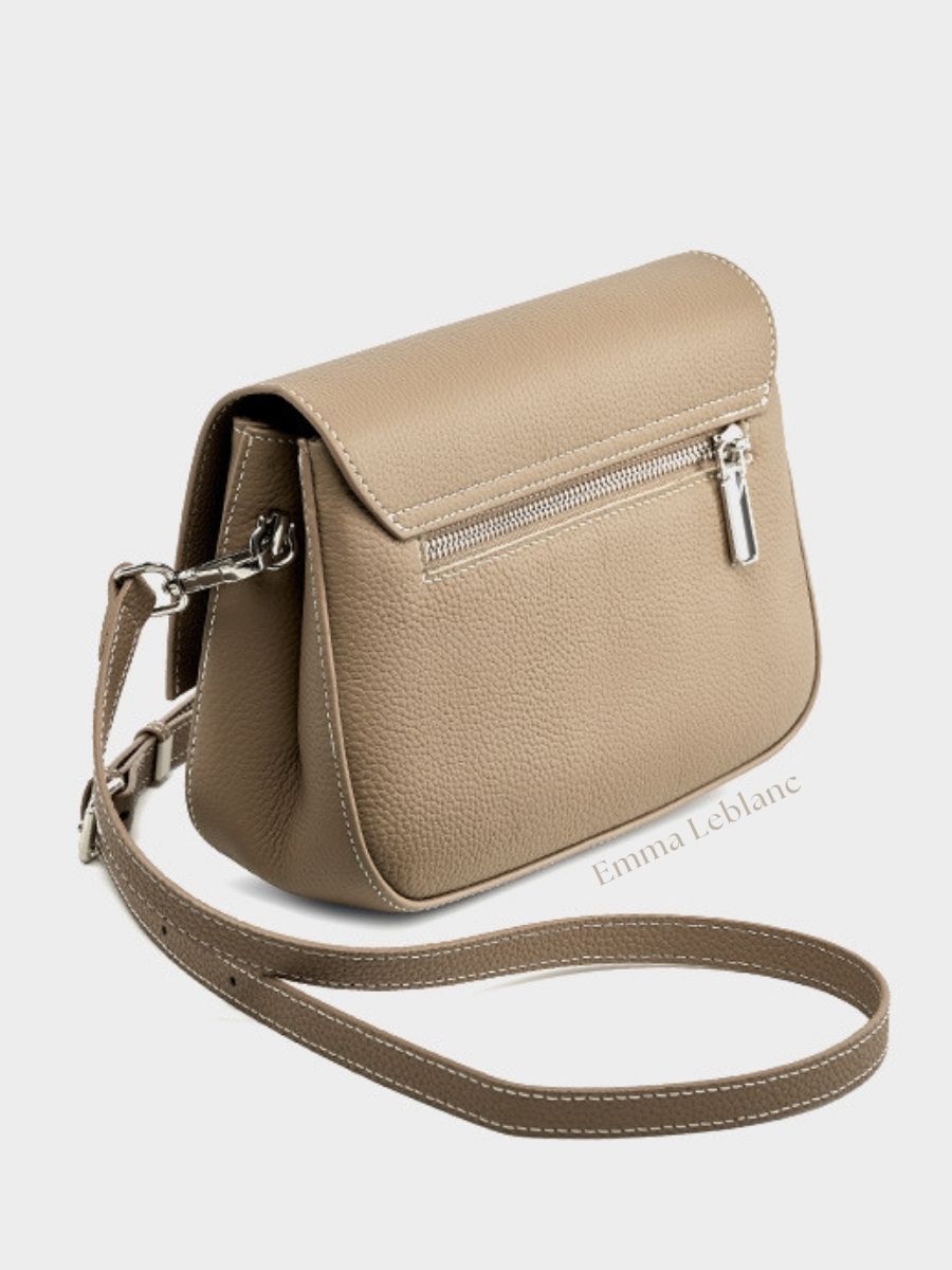 Genuine Leather Crossbody Bag – Munique