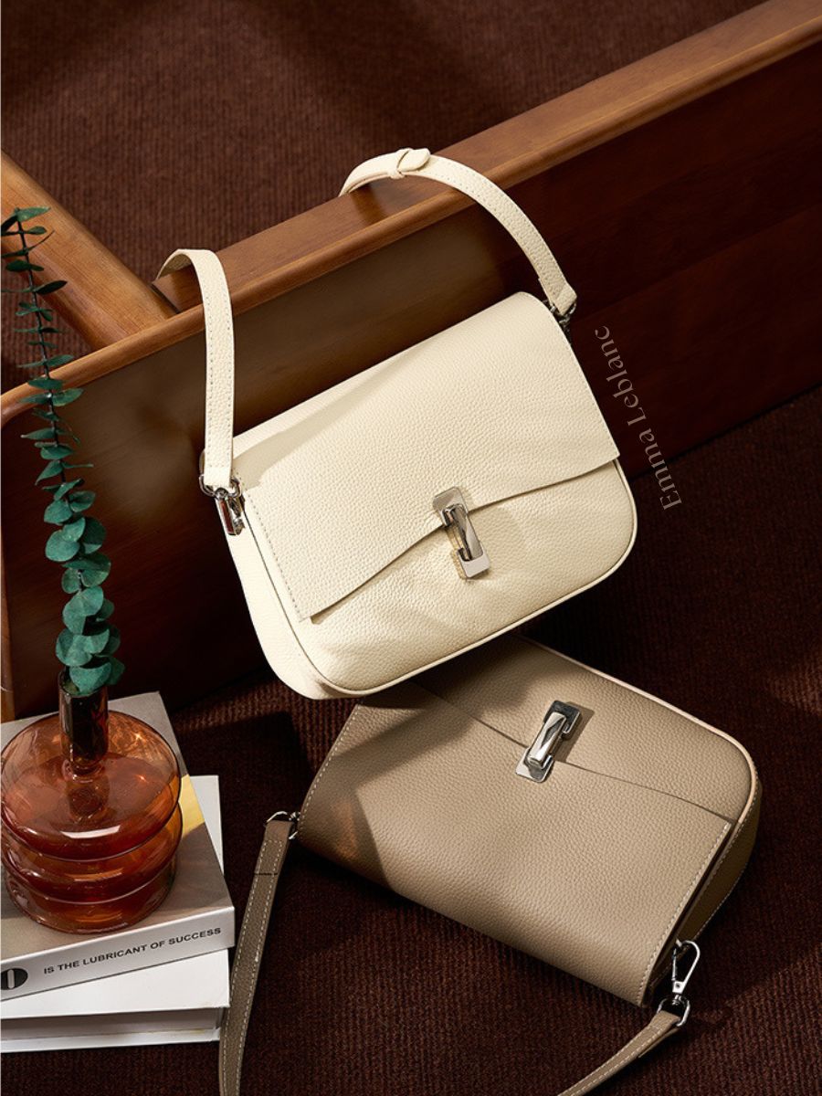 Genuine Leather Crossbody Bag – Munique