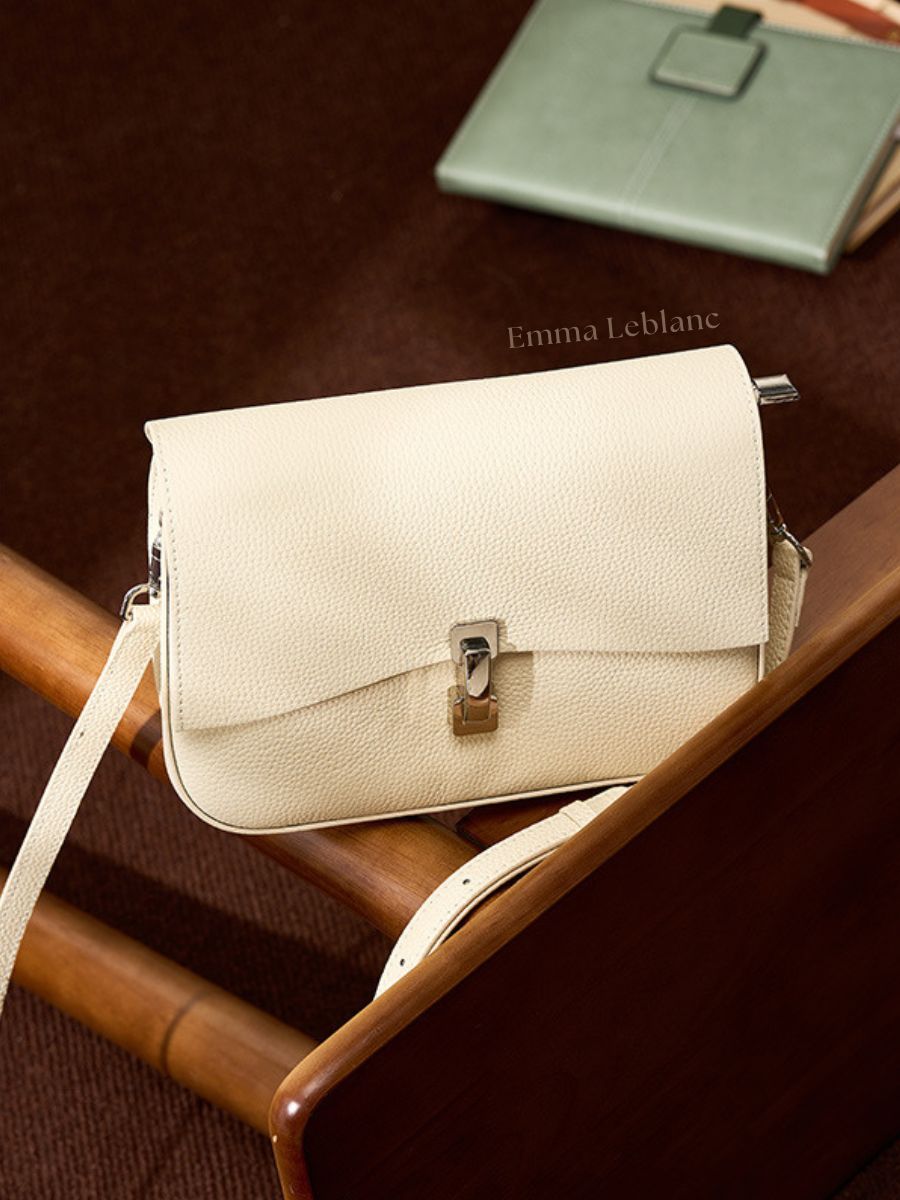 Genuine Leather Crossbody Bag – Munique