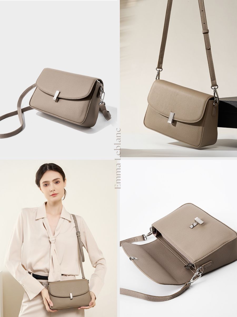 Genuine Leather Small Crossbody Bag – Oslo