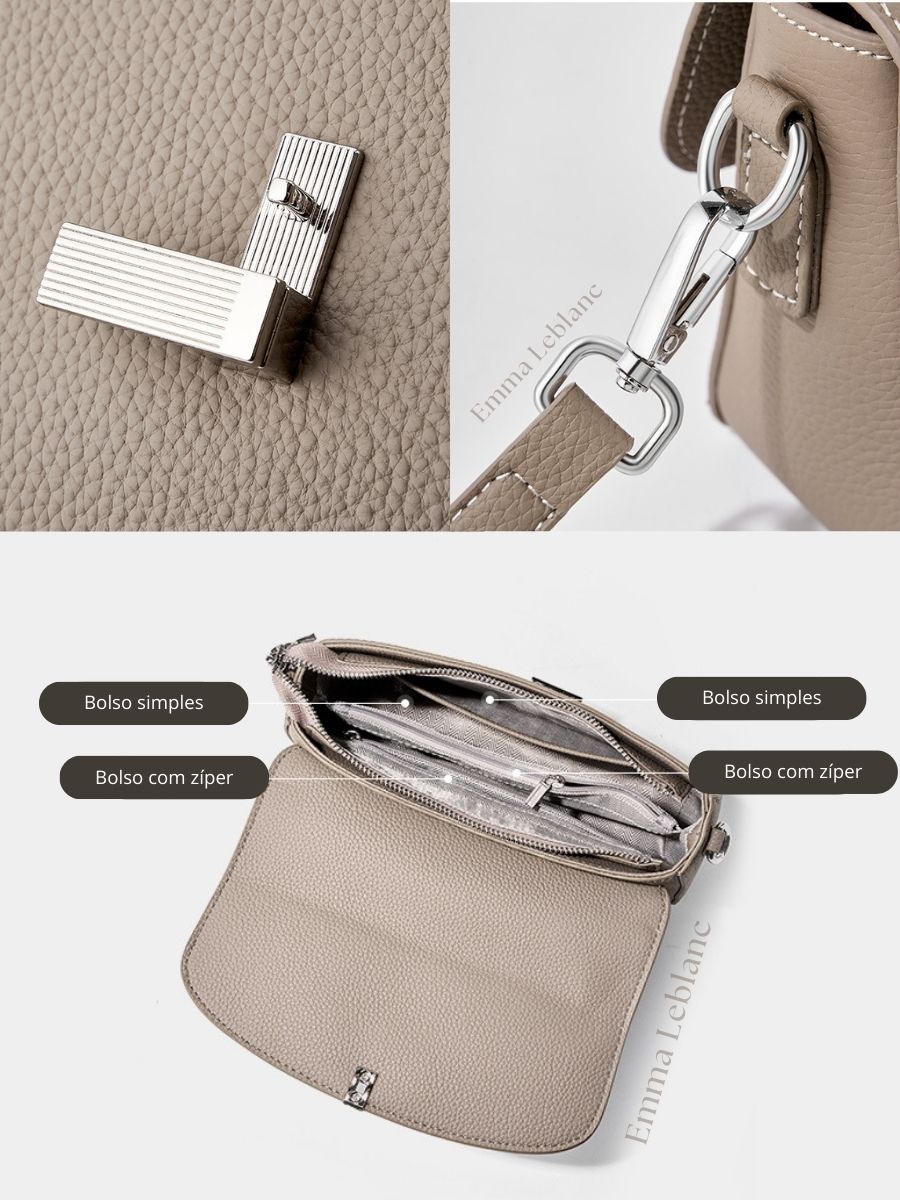 Genuine Leather Small Crossbody Bag – Oslo