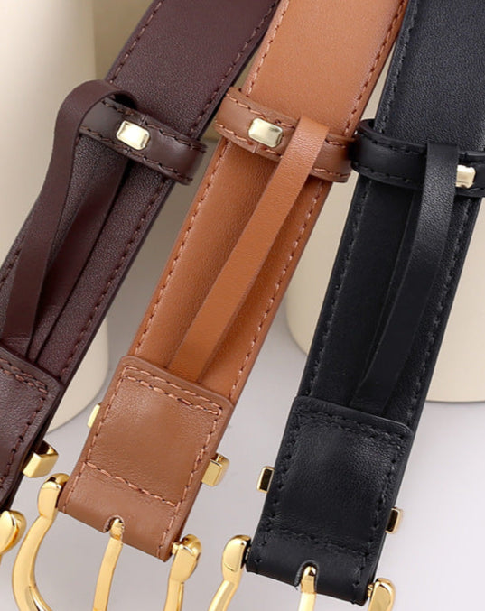 Genuine Leather Belt – Bianchi