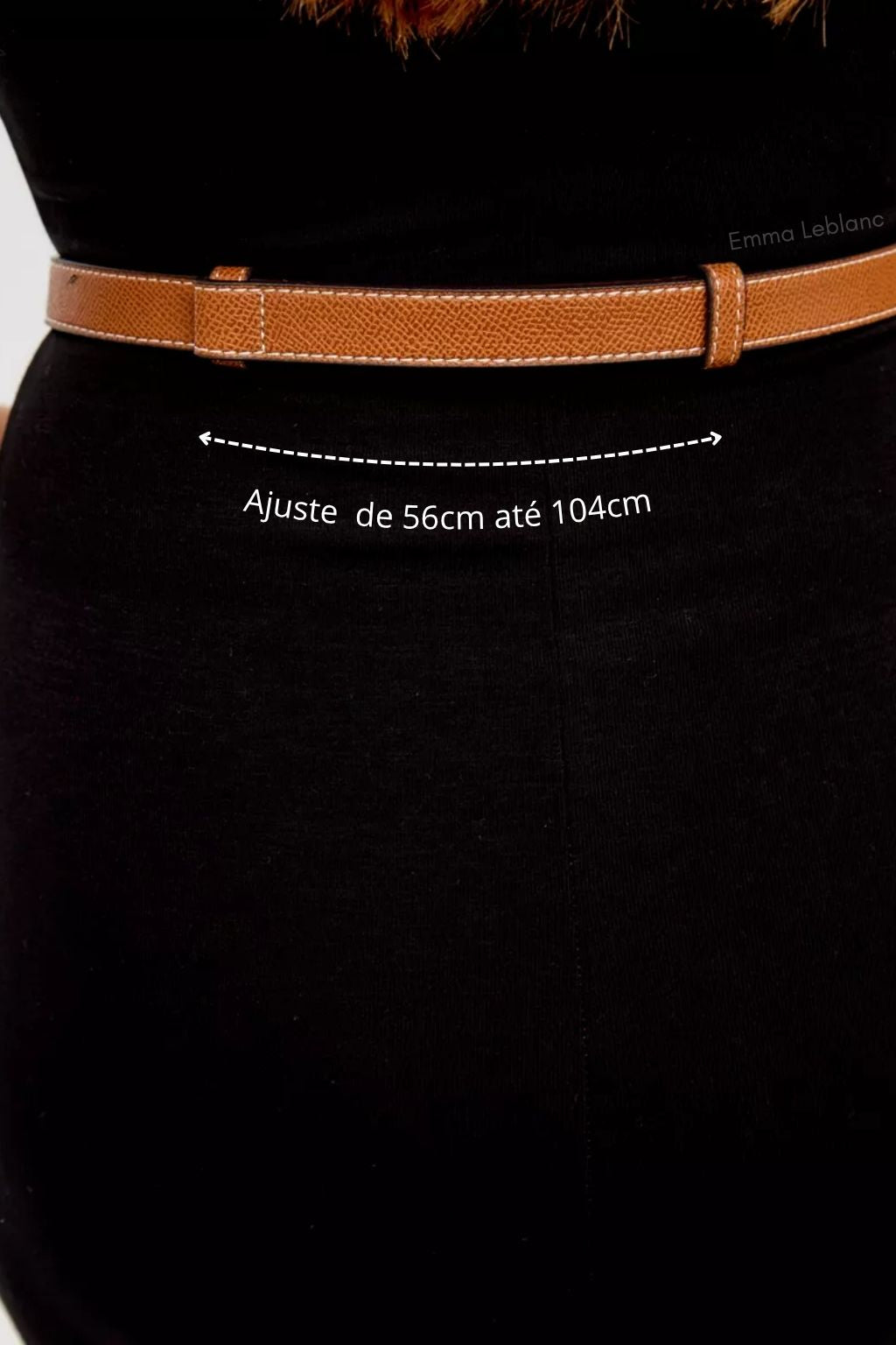 Genuine Leather Belt– Dourada