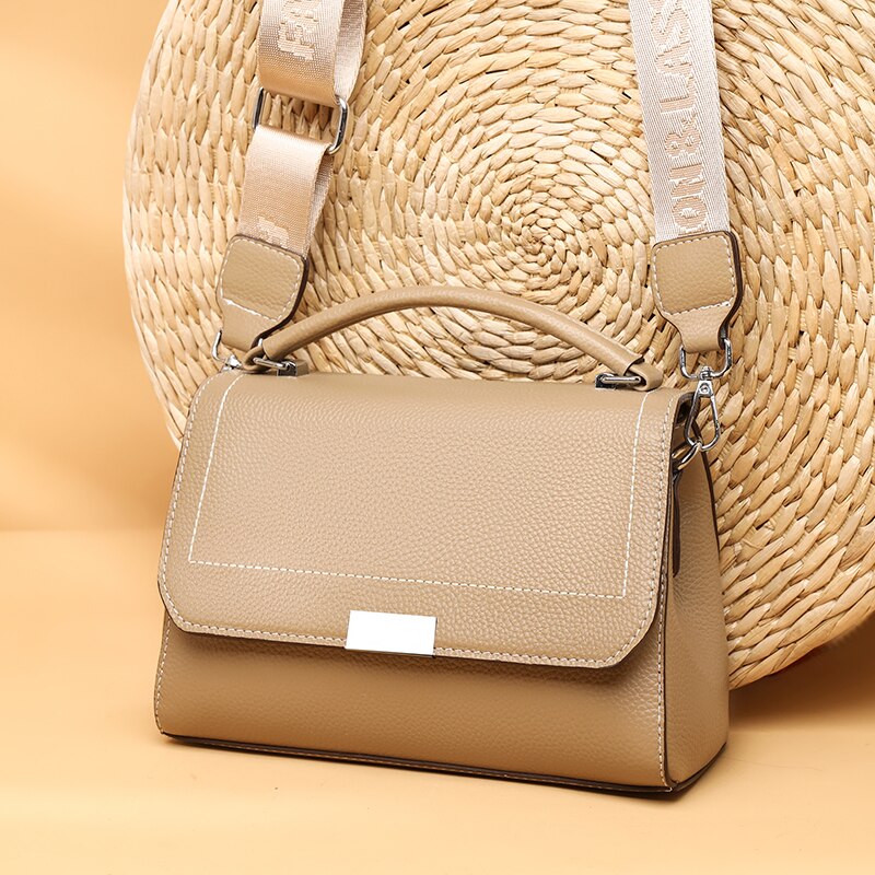 Genuine Leather Small Crossbody Bag – Naomi