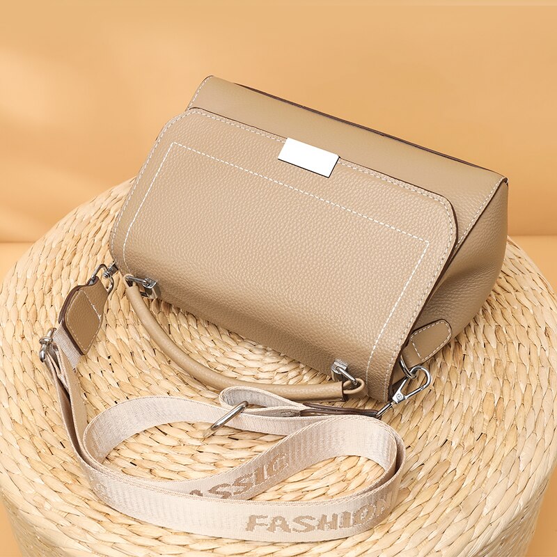 Genuine Leather Small Crossbody Bag – Naomi