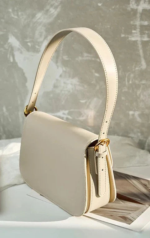 Genuine Leather Crossbody Bag – Camille