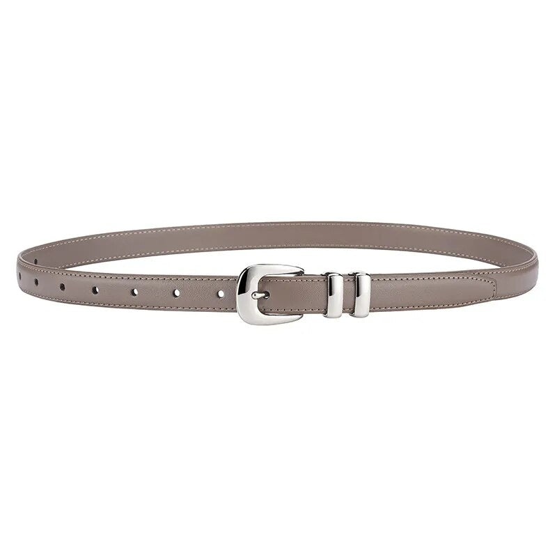 Genuine Leather Small Belt – Amabile