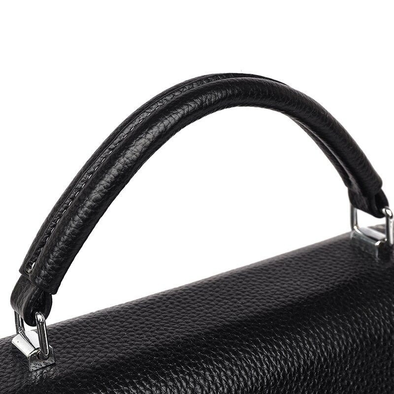 Genuine Leather Small Crossbody Bag – Naomi