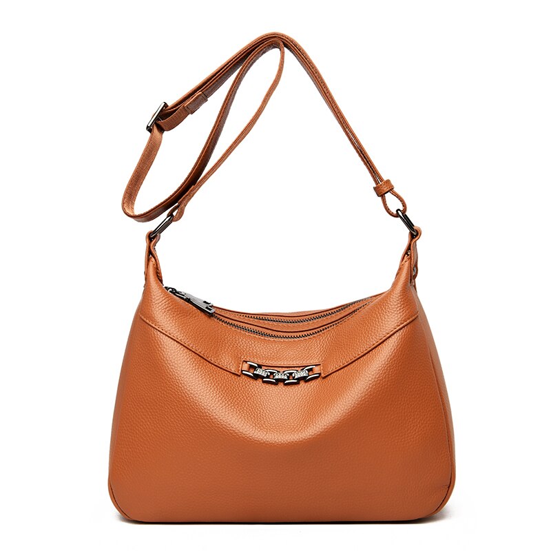 Genuine Leather Small Crossbody Bag – Helena