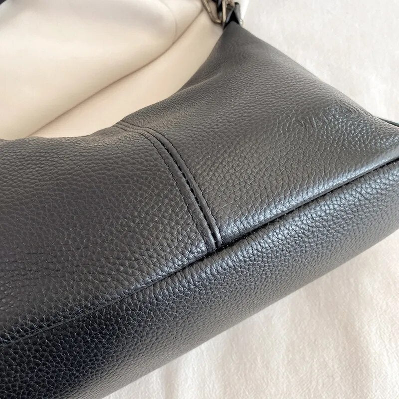 Genuine Leather Shoulder Bag – Marcela