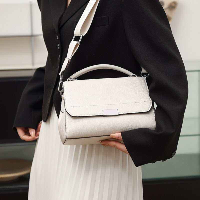 Genuine Leather Small Crossbody Bag – Naomi