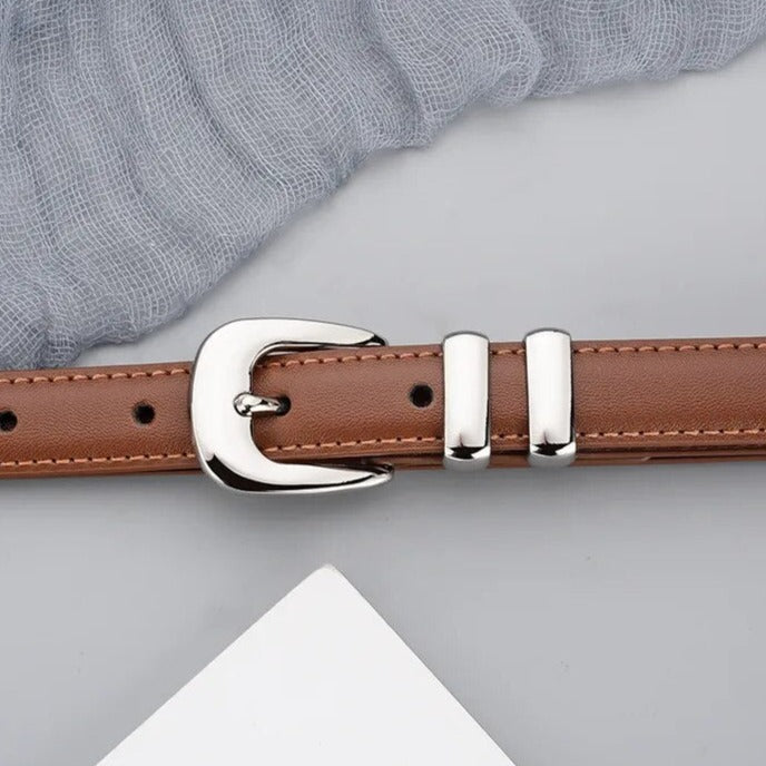 Genuine Leather Small Belt – Amabile