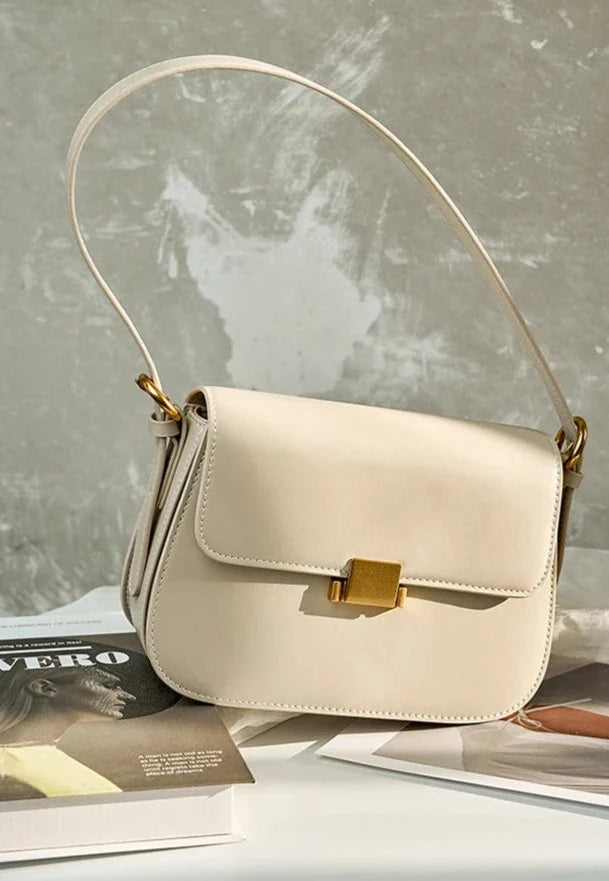 Genuine Leather Crossbody Bag – Camille