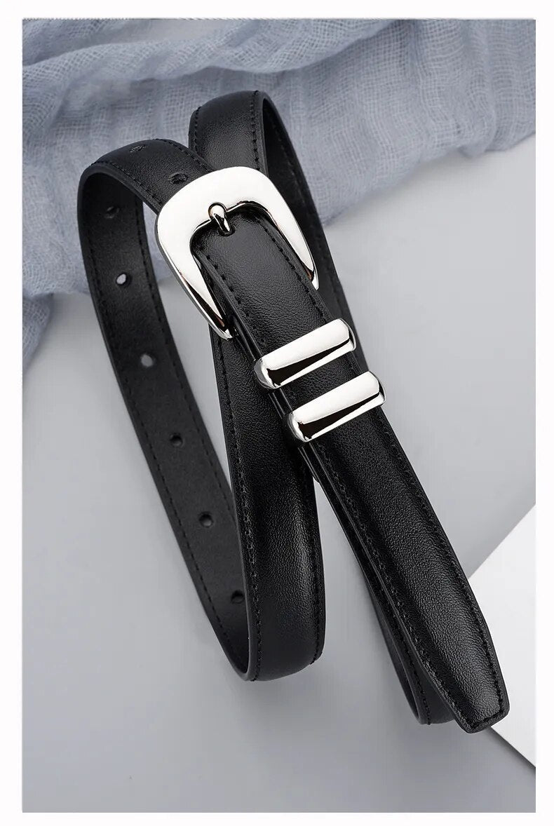 Genuine Leather Small Belt – Amabile