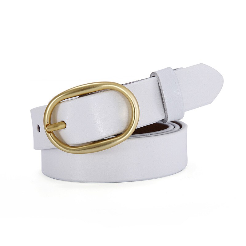 Genuine Leather Belt – Scarlet