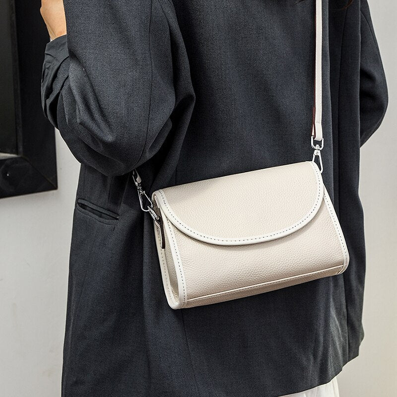 Genuine Leather Crossbody Bag – Gianna