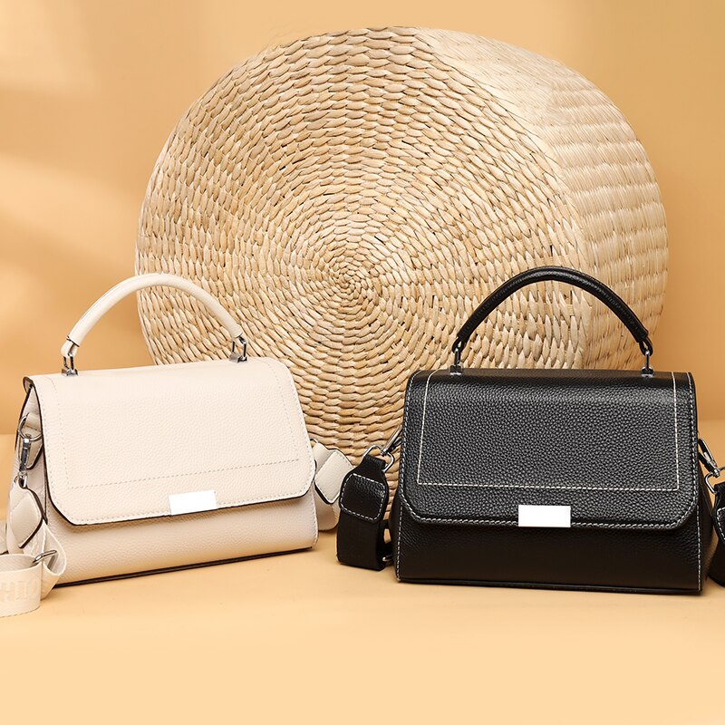 Genuine Leather Small Crossbody Bag – Naomi